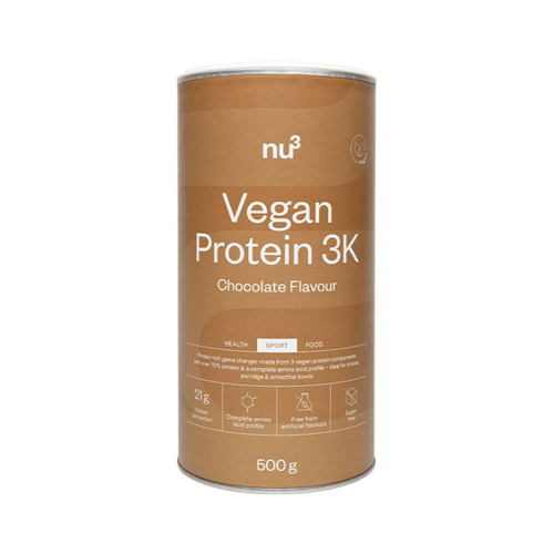 Bild von nu3 Vegan Protein 3K Schoko – Der pflanzliche Proteinshake für jeden Tag