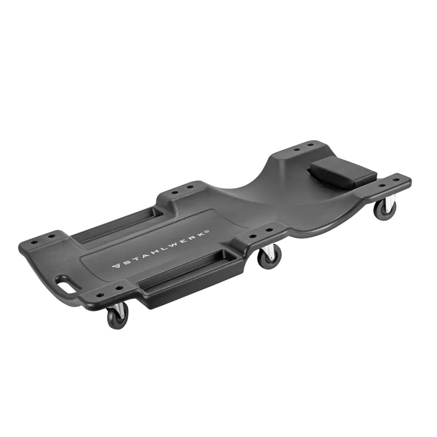 Bild von STAHLWERK Kfz-Rollbrett RC-40 ST mit 500 kg Tragfähigkeit 6 bewegliche Rollen