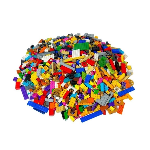 Bild von Vielfältige LEGO® Bausteine für kreative Bauprojekte