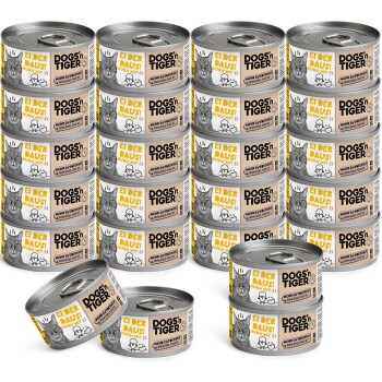 Bild von Dogs’n Tiger Adult Premium Katzenfutter Ei Der Daus, Nassfutter, Getreidefrei, Huhn & Ei