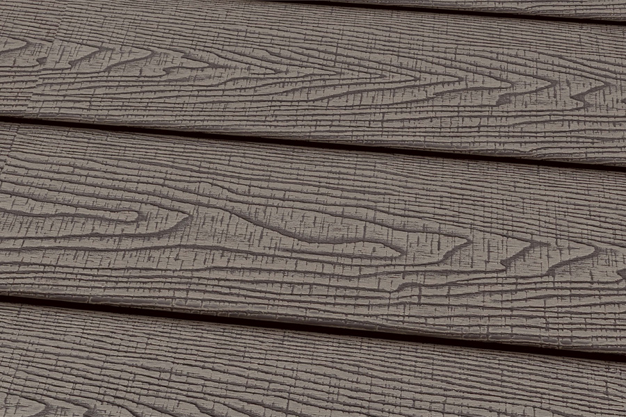 Bild von WPC Terrassendiele, Massivdiele, sägerau in hellgrau, 22 mm (Stärke) x 143 mm (Breite) Länge 4,20 m