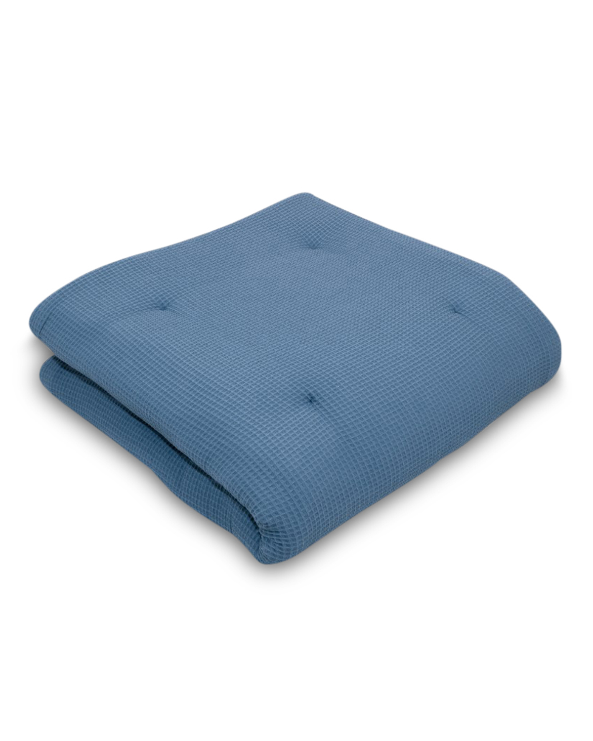 Bild von ULLENBOOMÂ® Krabbeldecke - Blau - verschiedene GrÃ¶Ãen - AuÃenstoff 100% Baumwolle - Laufgittereinlage, Babydecke, Spieldecke