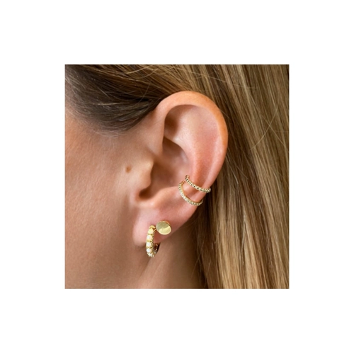 Bild von Elegante Ohrstecker in Gold – Brandlinger Toronto