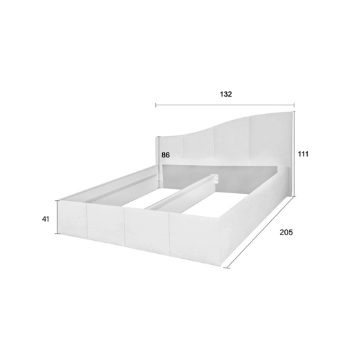 Bild von Halmon Schlafkomfort Betten Polsterbett Roma – Modernes Design für jeden Schlafraum