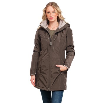 Bild von Knuffelwuff leichte Damen Übergangsjacke Fairfield braun 38 - EU