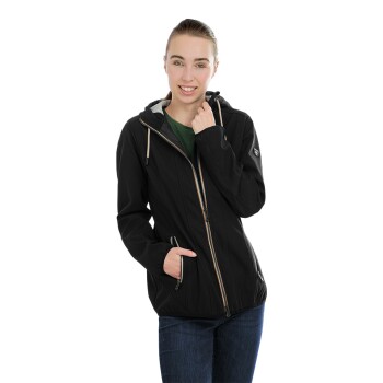 Bild von Knuffelwuff Outdoorjacke Softshell Jacke Manhattan mit Rückentasche
