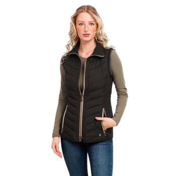 Bild von Knuffelwuff Damen Weste Riverside schwarz 38 - EU