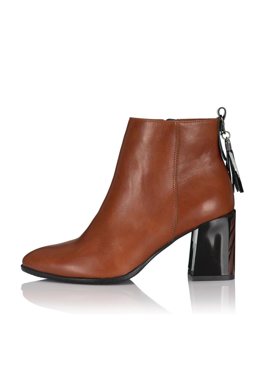 Bild von Hollert Stiefelette aus Leder Modell 2141 Schuhgröße EUR 38