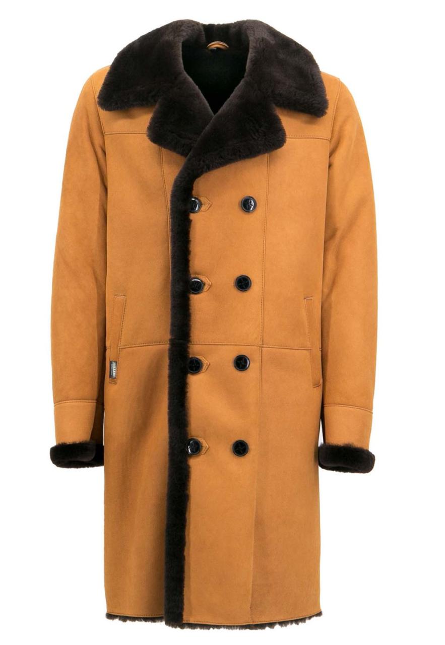 Bild von Lambskin Coat - THOMAS Größe: 5XL | Farbe: Schwarz