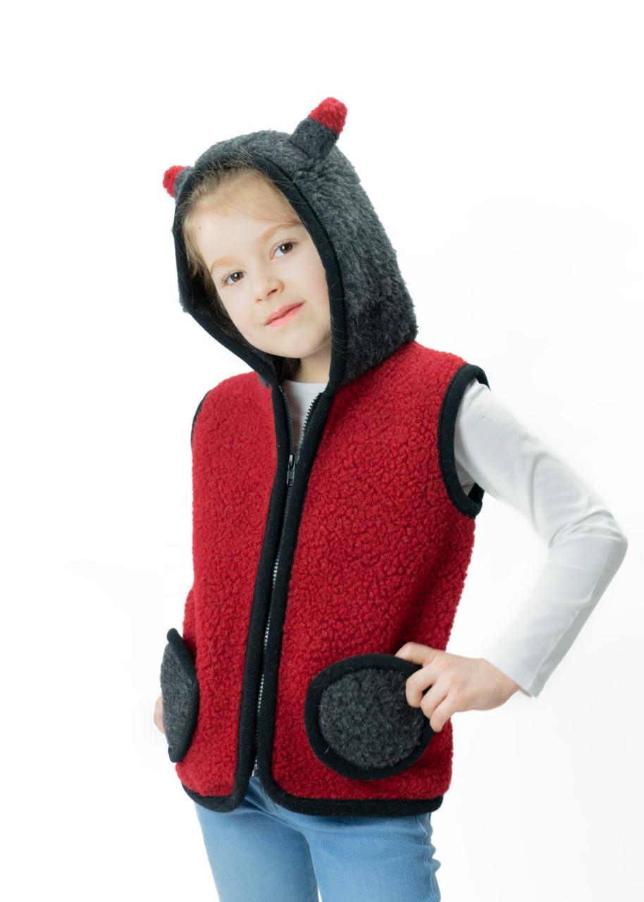 Bild von Wool vest - Ladybird Größe: 110