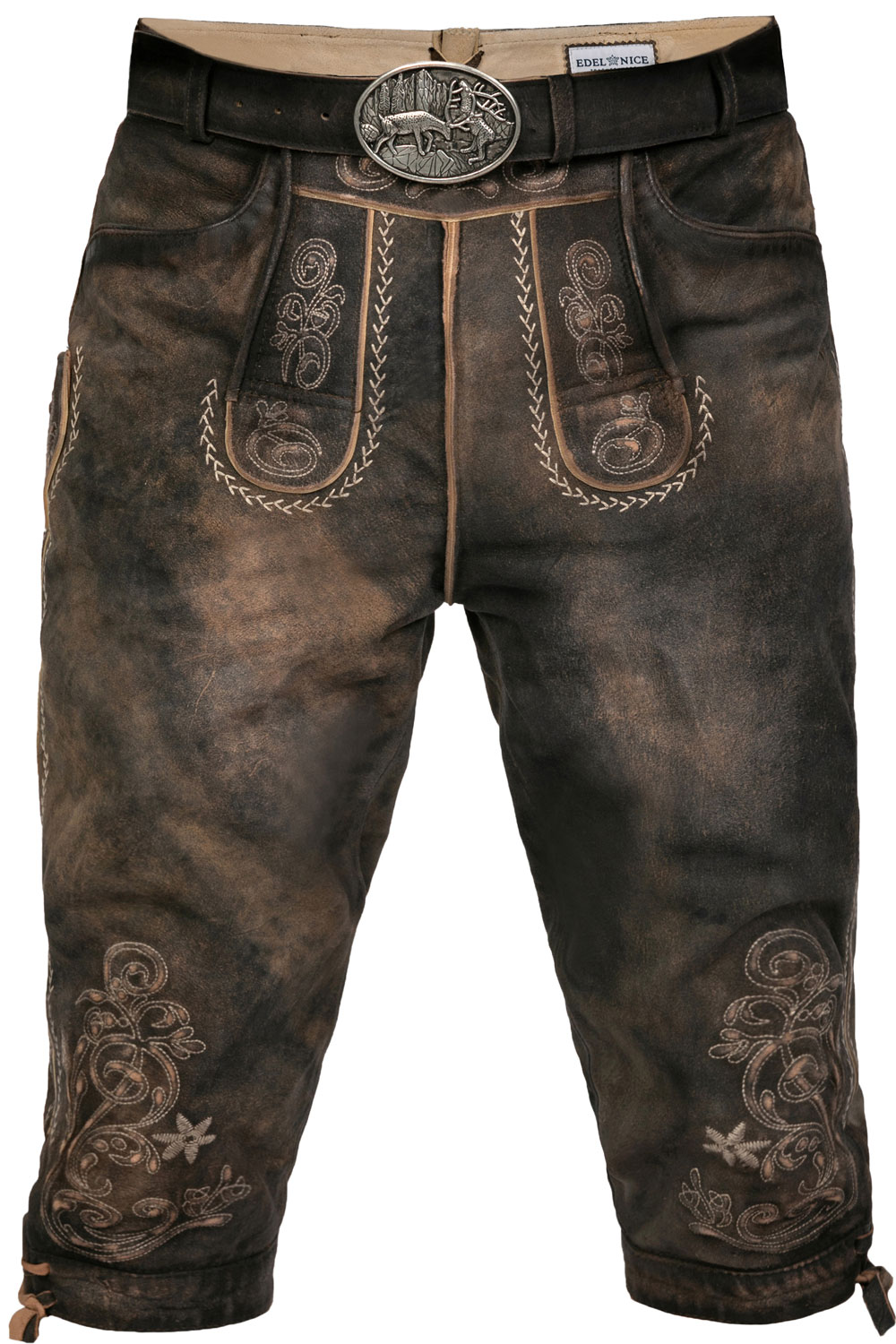Bild von Kniebund Wildbock Lederhose Alex
