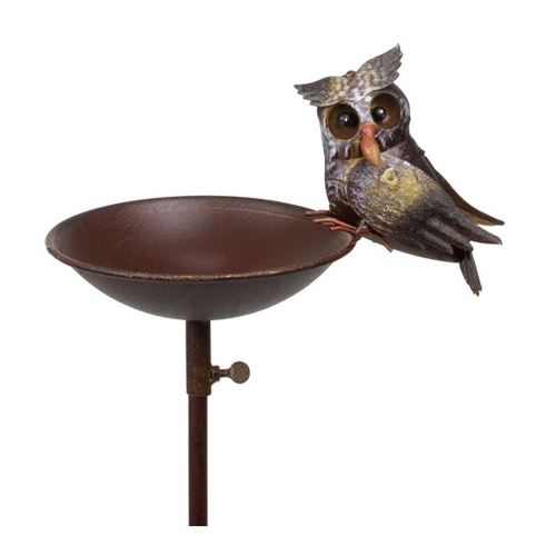 Bild von Moritz Vogeltränke mit Eulenmotiv – Ein Blickfang für Ihren Garten
