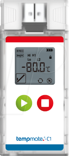 Bild von TEMPMATE TC1-000 - Einweg-Datenlogger, TEMPMATE.®-C1
