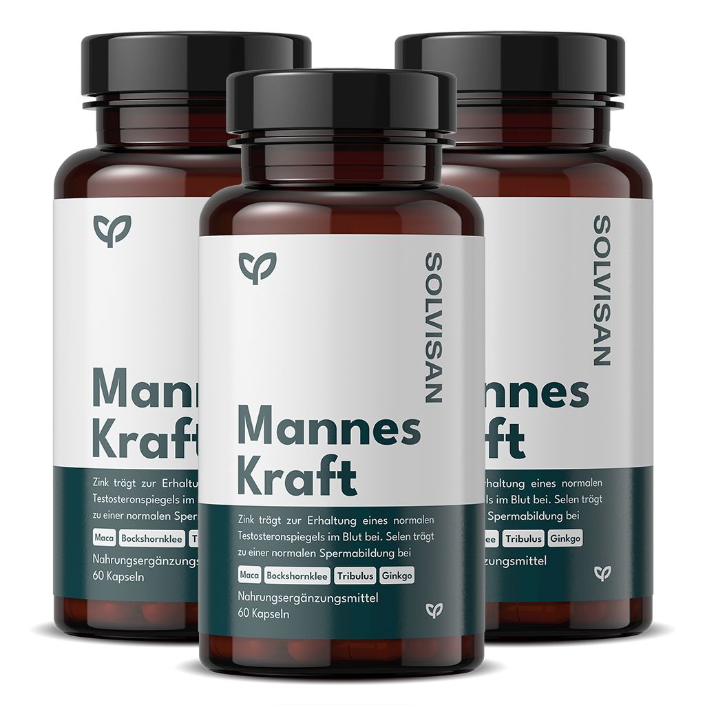 Bild von SOLVISAN®  Mannes Kraft | Testosteron, Sperma, Fertilität*