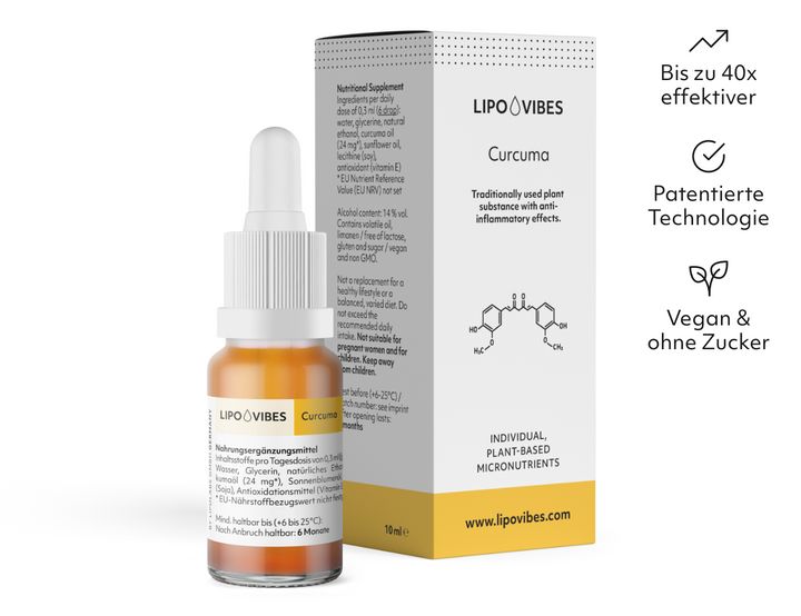 Bild von LipoVibes Curcuma