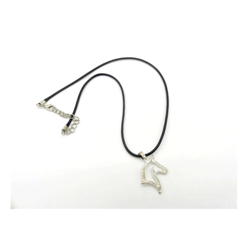 Bild von Amy too Kette mit Anhänger Horses (Lederband mit Pferdeanhänger, 2-tlg)