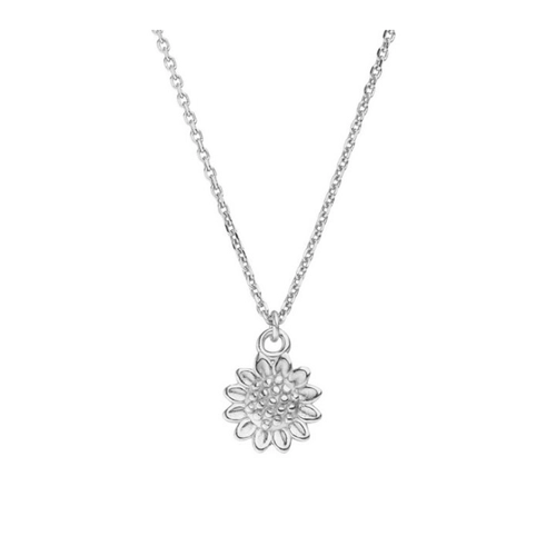 Bild von SCHOSCHON Kette mit Anhänger Sonnenblume aus 925 Silber