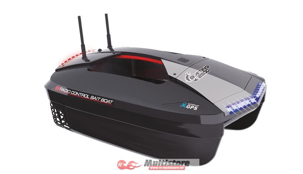 Bild von Amewi 26103 Baiting 2500G V2 GPS & Fischfinder Toslon TF520 Futterboot 2,4GHz RTR inkl. Fernsteuerung, Akku, Ladegerät, Tragetasche