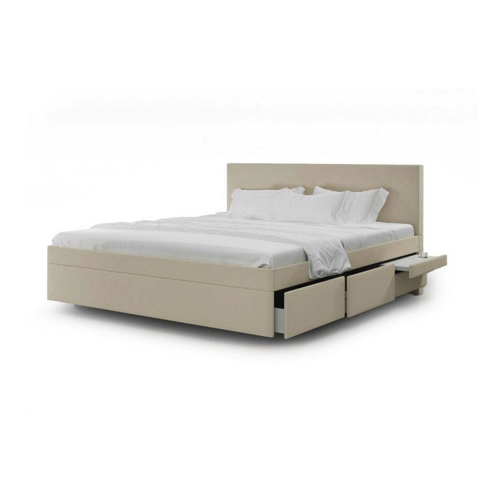 Bild von bellvita Wasserbett mit 6 Schubladen und Nachttisch