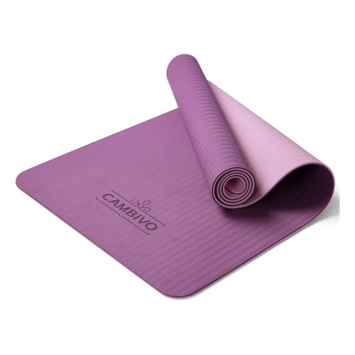 Bild von CAMBIVO Yogamatte Cambivo Yogamatte Nicht-Rutschende Matte TPE Sportmatte Wasserfest
