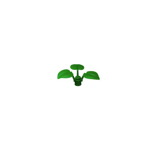 Bild von LEGO® 75 Pflanzenelemente groß, 1 x 1 x 2/3, Grün - Spielbausteine für kreative Köpfe