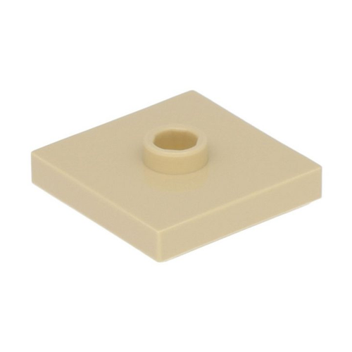 Bild von LEGO® 250x Beigefarbene Fliesen 1x2 mit 1 Noppe in der Mitte