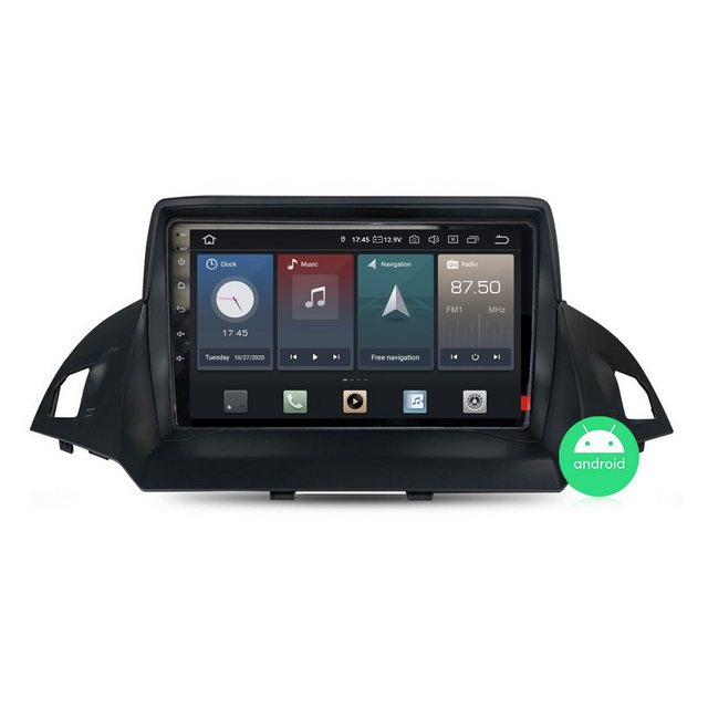 Bild von TAFFIO Für Ford Kuga II C-Max II 9"Touchscreen Android Autoradio GPS CarPlay Einbau-Navigationsgerät
