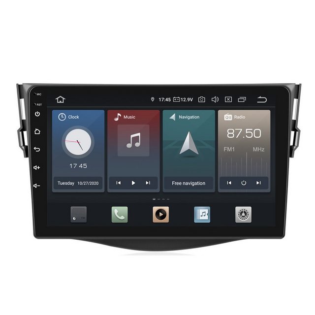 Bild von TAFFIO Für Toyota RAV4 3 CA30W 06-13 9" Touchscreen Android GPS CarPlay Einbau-Navigationsgerät