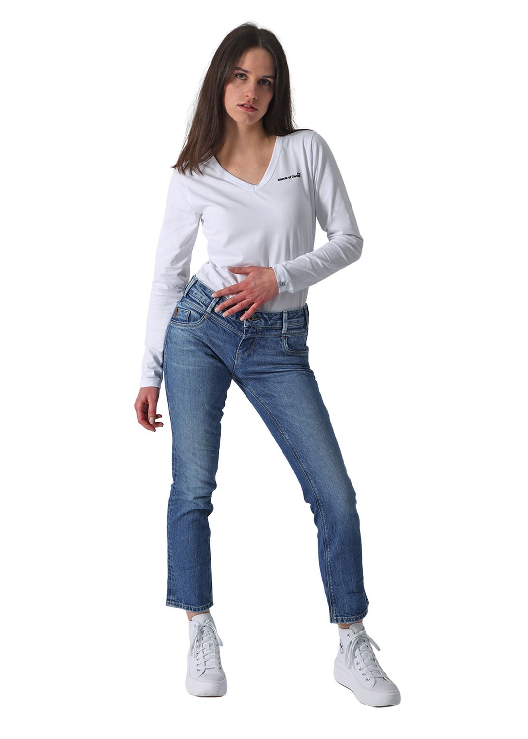 Bild von M.O.D. Damen Jeans REA - Regular Fit - Blau - Spy Blue