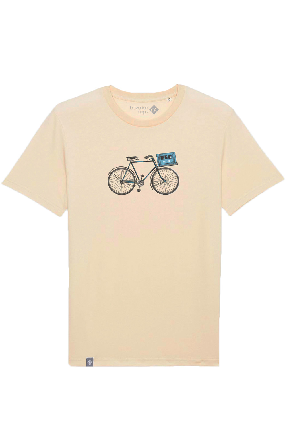 Bild von Bavarian Caps T-Shirt Bavarian Caps Expresslieferdienst T-Shirt cremegrau L (T-Shirt) Bavarian Caps Label