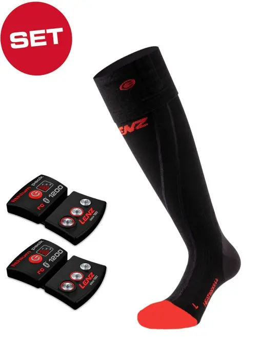 Bild von LENZ HEAT 6.1 COMPRESSION Socken 2025 inkl. LITHIUM RCB 1200 Pack - 42-44