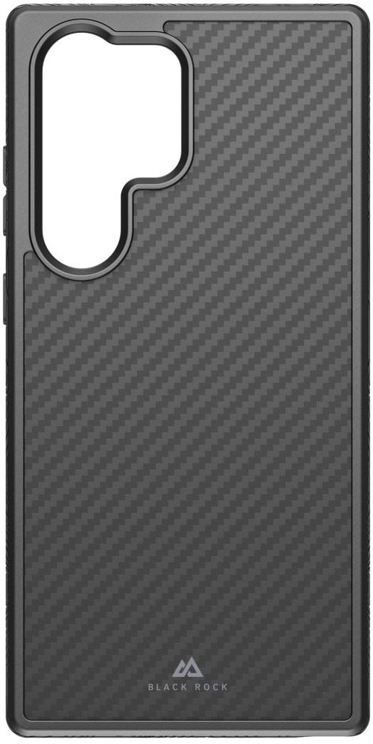 Bild von Rock Rock Cover Robust Carbon für Samsung Galaxy S23 Ultra, schwarz (00220407)