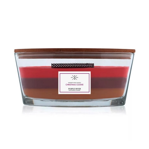 Bild von Purple River Duftkerze Christmas Cookie - 453g
