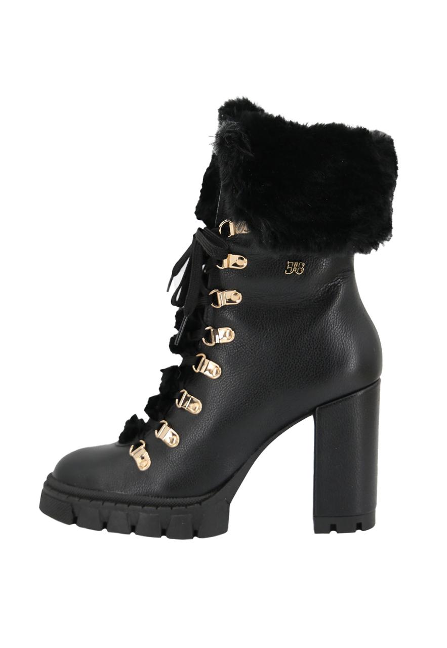 Bild von Leder Stiefel mit Absatz Modell 26805 Schuhgröße: EUR 42