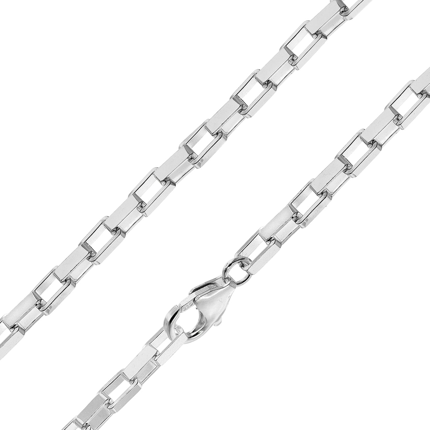 Bild von trendor 15630 Herren-Halskette 925 Silber Venezia 3,9 mm