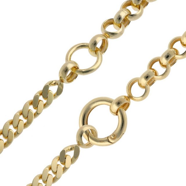 Bild von trendor 15804 Damen-Kette 925 Silber Vergoldet Fantasie Collier