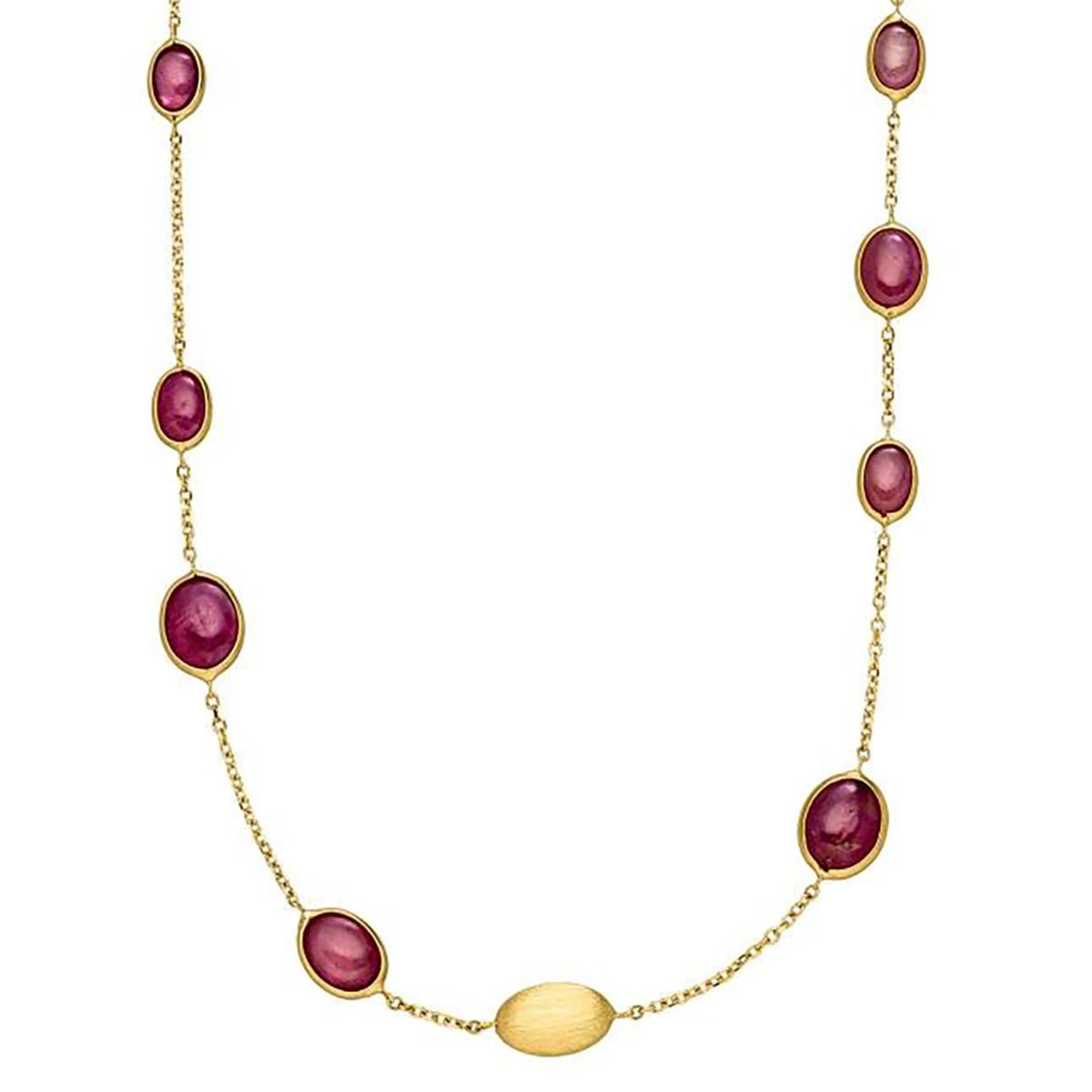 Bild von Elaine Firenze 223830C Damen-Halskette Rubin 585 / 14 K Gold
