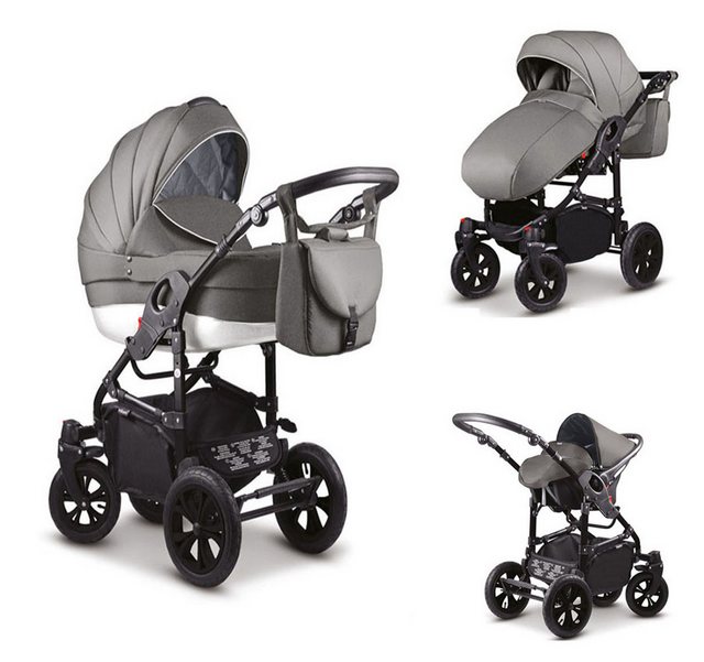 Bild von Coletto Kombi-Kinderwagen Craft 4 in 1 inkl. Sportsitz, Autositz und Zubehör in 18 Farben