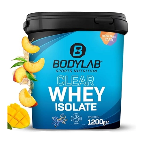 Bild von Clear Whey Isolate - 1200g - Ice Tea Mango-Peach