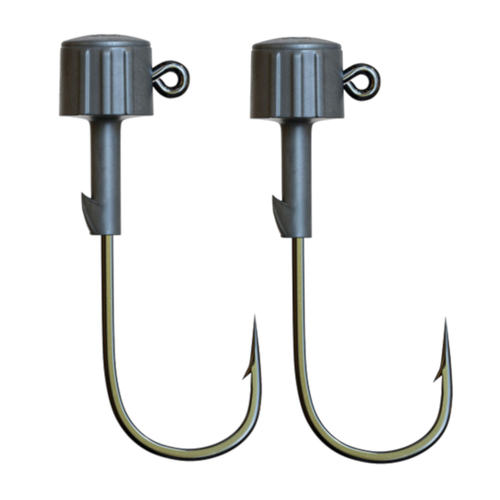 Bild von Nays ND Head Tungsten 1/0 3g 2Stk. - Der perfekte Jigkopf für Barsch und Zander