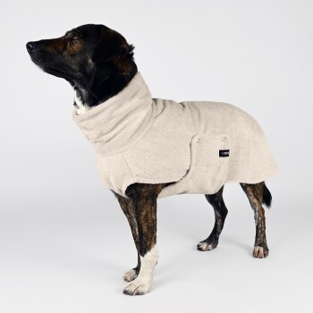 Bild von THE DOG IDEA Bademantel Every Beige XXS
