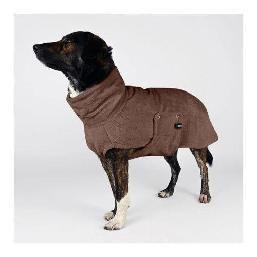 Bild von THE DOG IDEA Bademantel Every Braun L