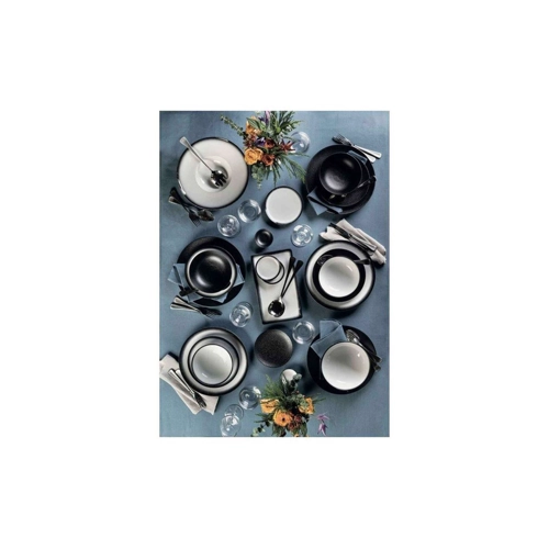 Bild von Maxwell & Williams Caviar Black Pasta- und Suppenteller 4er Set