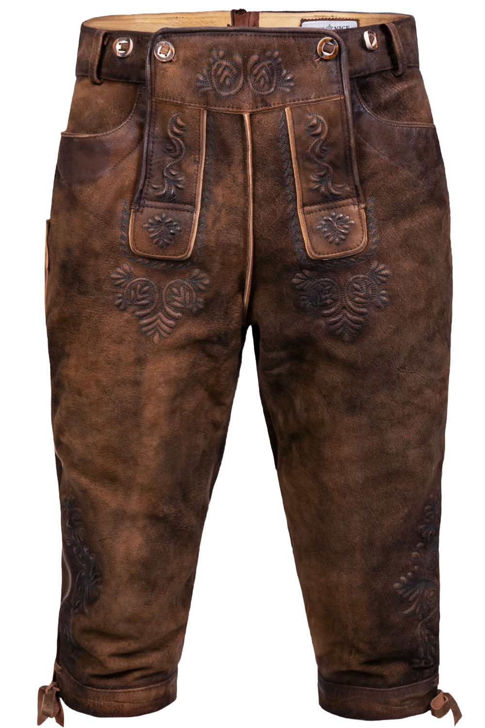 Bild von Kniebund Wildbock Lederhose Jan