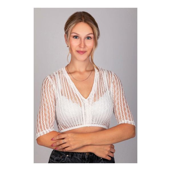 Bild von Dirndlbluse Anna Creme
