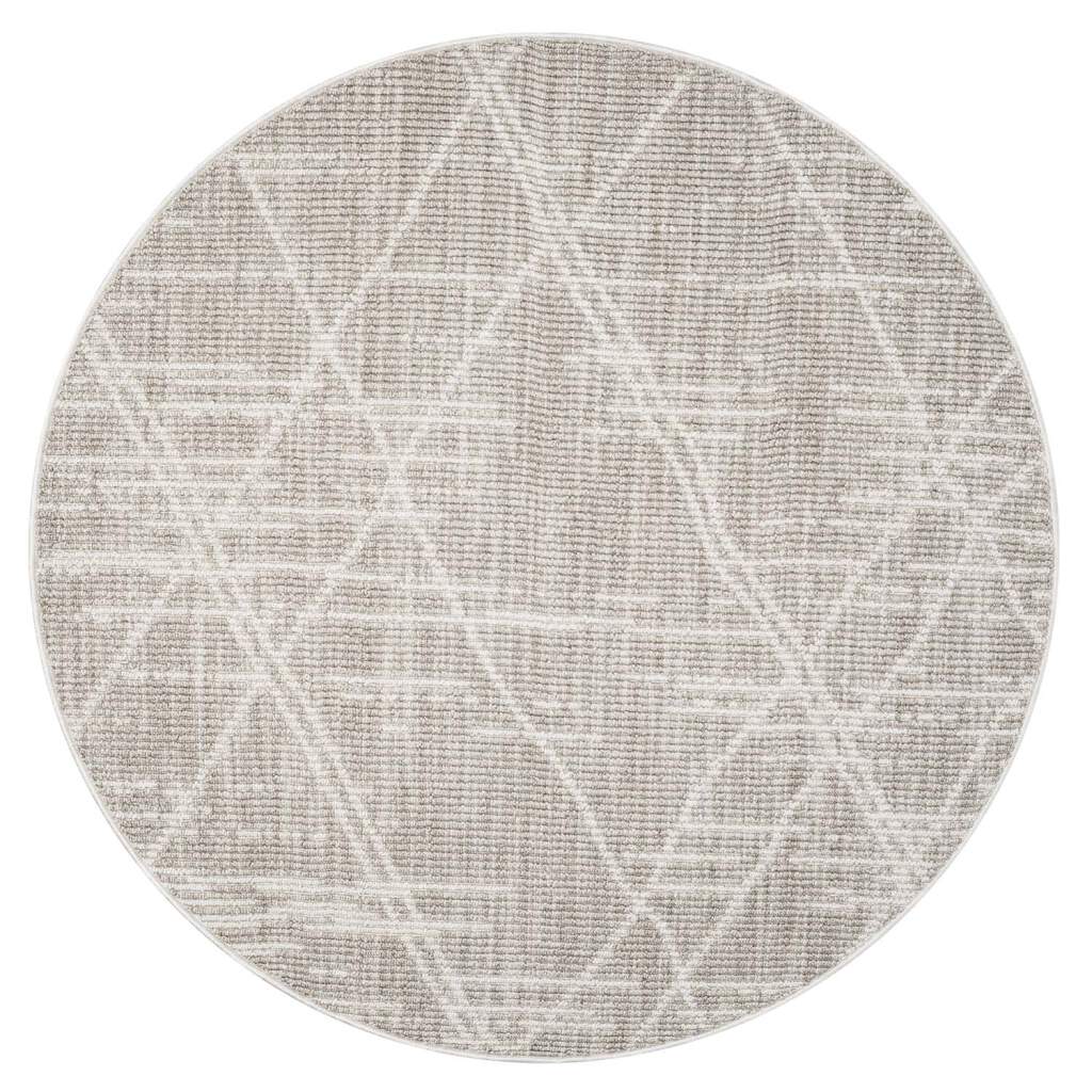 Bild von Carpet City Teppich "CLASICO 9162", rund, 11 mm Höhe, Kurzflor Geometrisch, Boho-Stil, Wohnzimmer