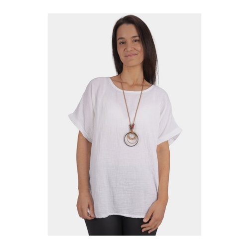 Bild von Seasons of April Klassische Bluse GIORGIA MUSSELIN OVERSIZED Damen