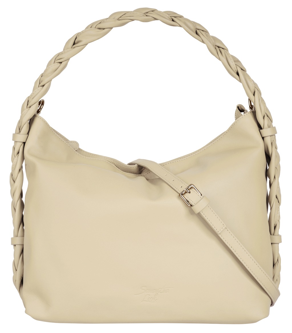 Bild von Samantha Look Umhängetasche, echt Leder, Made in Italy