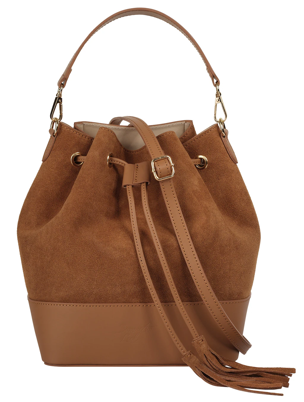 Bild von Samantha Look Umhängetasche, echt Leder, Made in Italy