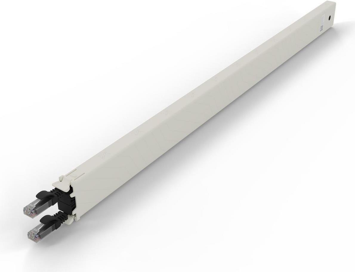 Bild von PATCHBOX one / Cassette / 30RU / Cat 6A, UTP, 1.8 m, Schwarz (UTP, CAT6a, 1.80 m), Netzwerkkabel
